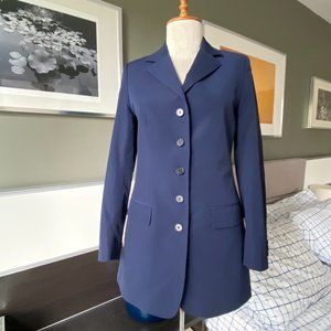 Barneys New York Italian Blazer and Skirt in Blue Set US6 Italy40   - F206